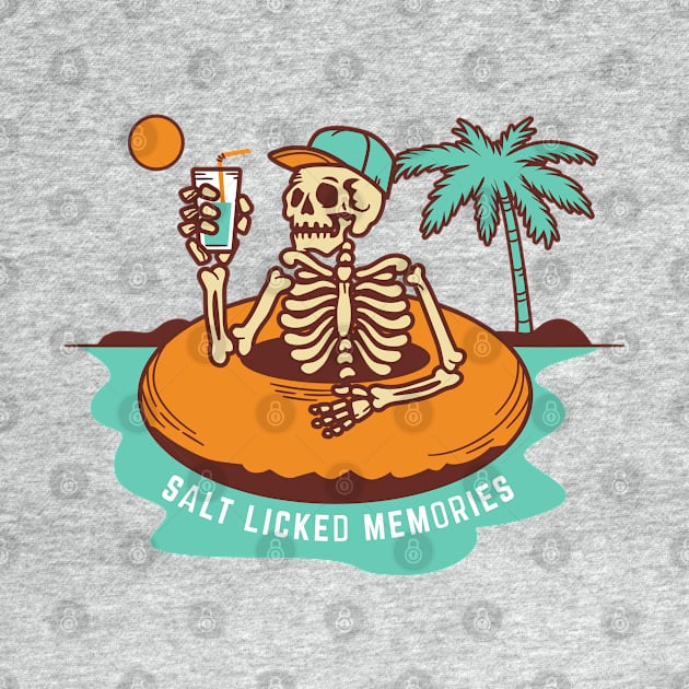 Salt Licked Memories in Orange by thepinecones